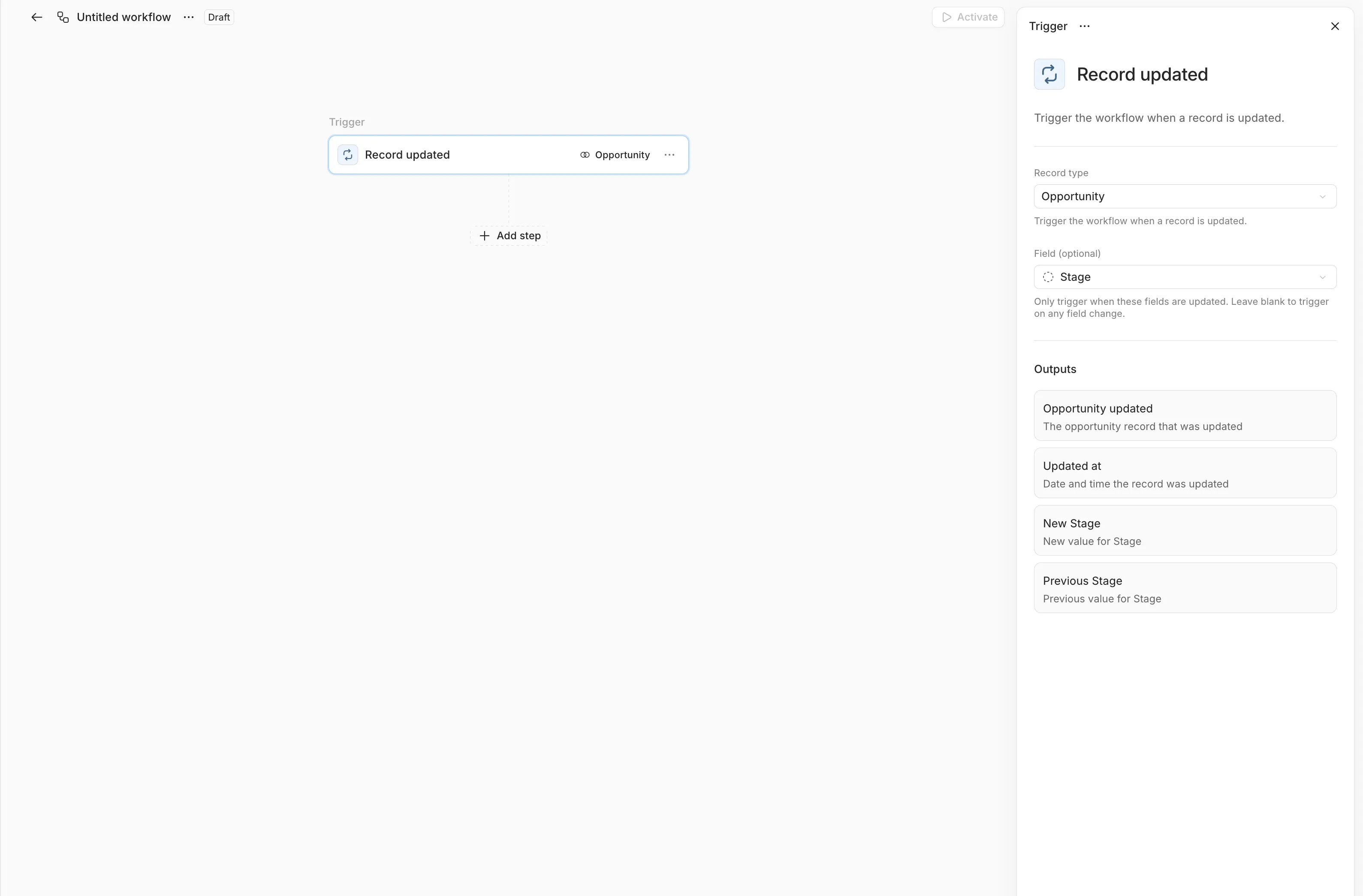 crm lifecycle trigger